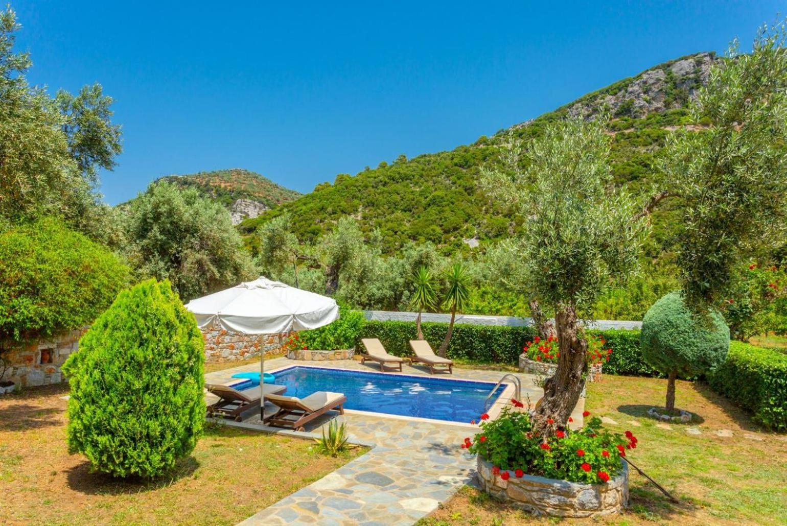 Villa Glysteri Panormos  エクステリア 写真